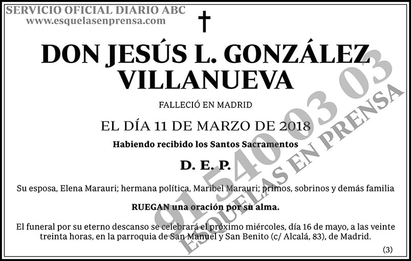 Jesús L. González Villanueva